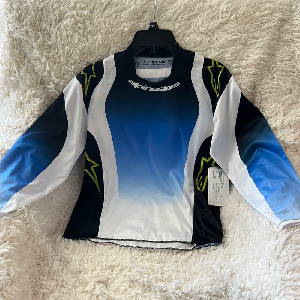 Alpinestars Gradient Blue and Black Jersey